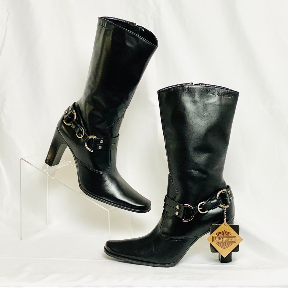 NWT Size 8.5 Harley-Davidson Talie Tall Dress Boot